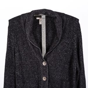 Women's ExOfficio Shawl Collar Cardigan Sweater Size XL Cozy Soft Cabin Lounge
